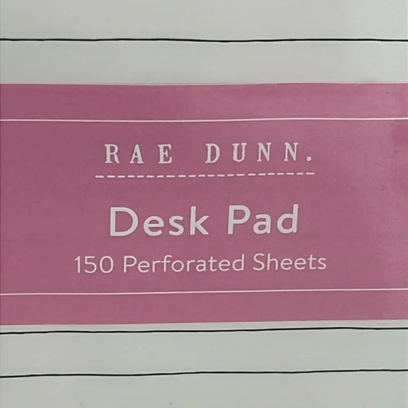 Rae Dunn M🌸M Desk Pad. - Picture 2 of 16